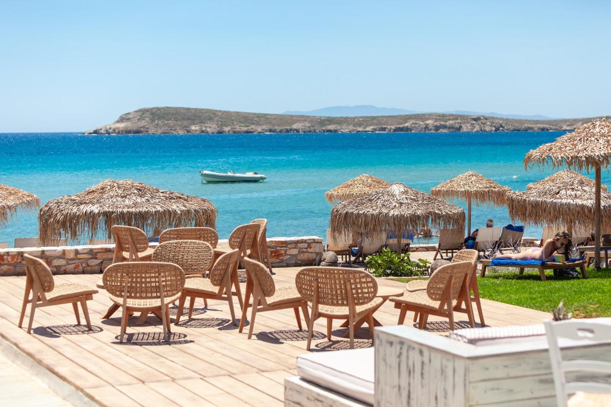Golden Beach Hotel Chrisi Akti  Esterno foto