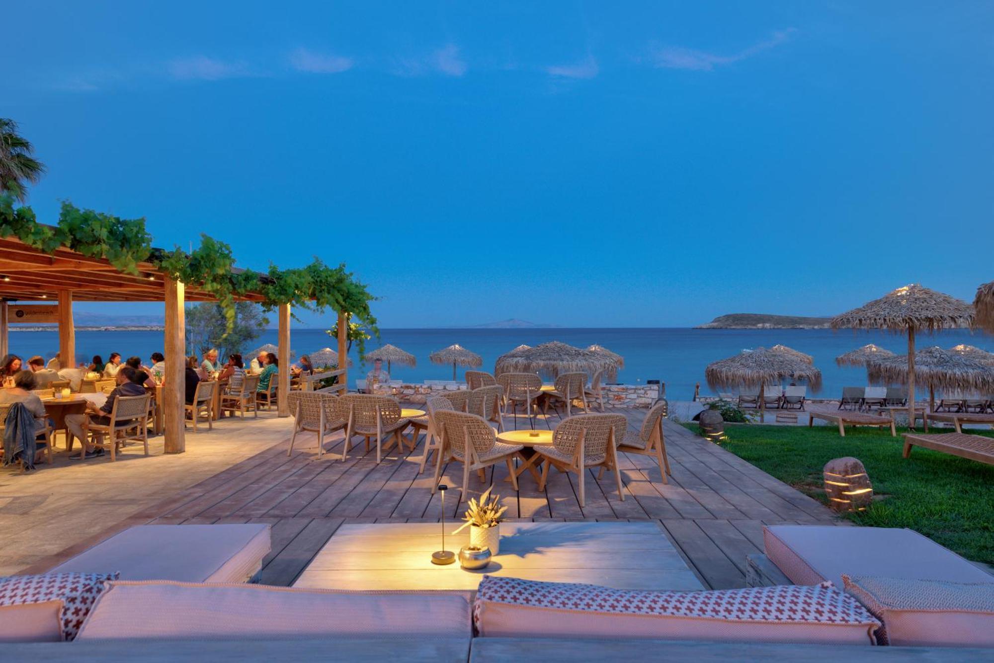 Golden Beach Hotel Chrisi Akti  Esterno foto